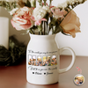 Custom Photo Mom, To Me You Are The World To Mom Vase Mothers Day Gift CH07 910914