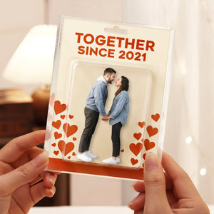 Custom Photo A Lifetime Of Love - Couple Acrylic Block Plaque, Unique Keepsake HO82 893914