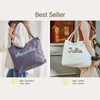 Personalized Embroidered Corduroy Tote - Bridesmaid Gift, Everyday Essential & Weekender HA75 920584