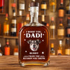 Custom Photo We Woof You - Dog Personalized Custom Whiskey Bottle - Father's Day, Gift For Dad, Pet Owners, Pet Lovers HO82 894074
