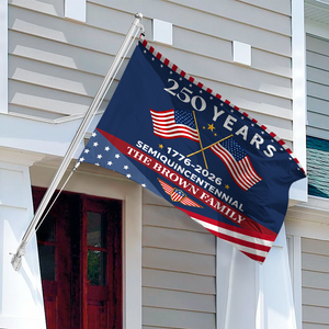 250 Years Semiquincentennial 1776-2026 America House Flag CH07 910184