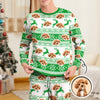 Custom Photo Christmas Dog Sleepwear Xmas Fun HO82 900152