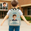 Personalized Photo & Name Retro Kid Backpack Back to School Gift HO82 902794