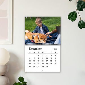 Custom Dog Photo Wall Calendar TH10 896697