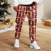 Custom Cute 3D Dog Face Bow Paw Prints Sweatpants For Dog Lovers LM32 897155