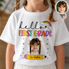 Custom Photo Kids Name Back To School Kid Shirt HA75 921714