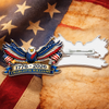 Personalized Name America 250 Patriotic Eagle 1776–2026 Acrylic Pin HO82 901868