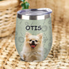 Custom Photo Dog And Cat Wine Tumbler TH10 892835
