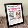 Custom Photo A Mother Is Like a Flower Picture Frame Mother's Day Gift HA75 920684