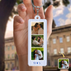 Custom Mini Photo Booth Strip Acrylic Keychain Personalized Couple Photos Gift CH07 180414