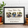 Custom Photo No Matter How Big We Get, We Will Always Reach For You Picture Frame Gift For Father's Day HO82 893818