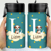 Custom Kid Name Cute Animal Kid Water Bottle Back To School Gift CH07 896218
