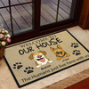 Welcome To Cute Dog's House Doormats For Dog Lovers LM32 893351