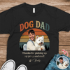 Custom Dog Dad Vintage Dark Shirt For Dog Lovers CH07 911440