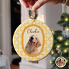 Custom Pet Photo Vintage Ceramic Ornament Gift For Pet Lovers LM32 669755