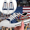 Custom Name 250 Years Of Freedom America Flag 1776-2026 Canvas Shoes HO82 902244