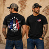 USA 250th Anniversary Comfort Shirt, Personalized American Flag Tee, 1776 2026 Patriotic Shirt, Independence Day Gift CH07 911978
