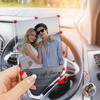 Custom Photo Get Home Safe Acrylic Car Visor Clip LM32 899841