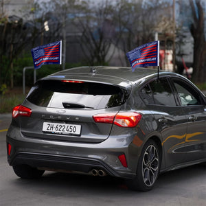 USA 250th Anniversary Us Flag Car Flag HA75 898848