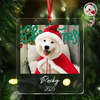 Custom Dog Photo Acrylic Ornament Christmas Gift For Dog Lovers LM32 895769