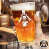 Custom Photo Dad and Kid Beer Glass - Gift for Father’s Day CH07 911358