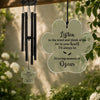 Custom Pet Memorial Acrylic Wind Chime – Personalized Paw Print Sympathy Gift LM32 669435