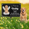 Custom Photo Dog Loss Memorial Garden Stake CH07 895402