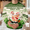 Personalized Growing Old Together Couple Ugly Sweater Christmas Couple Gift HA75 919528