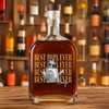 Personalized Vintage Photo Best Dad Mom Ever Whiskey Bottle CH07 911516