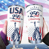 USA 250th Anniversary Patriotic Statue of Liberty Fat Tumbler HA75 921660