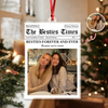 Custom Photo Besties Forever And Ever Acrylic Ornament Christmas Gift For Besties HO82 894726