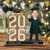 Personalized Graduation Class of 2026 Wooden Plaque Personalized Gift HO82 901520