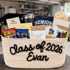 Personalized Graduation Card Basket - Grad Party Decor Gift HO82 902142