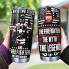 Personalized Tumbler I Have Two Titles Dad And Firefighter TH10 892887