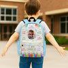 Personalized Kid Photo I Am Kind Smart Loved Affirmations Backpack For Kids HA75 921658
