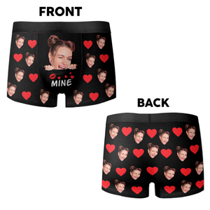 Custom Funny Photo Men's Boxer Briefs Gift For Boyfriend, Husband HO82 900810