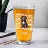 Custom Photo Best Dog Dad Ever Beer Glass - Father’s Day Gift for Dog & Cat Owners HA75 921370