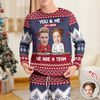 Custom Funny Face You And Me We Are A Team Together Sleepwear LM32 895571