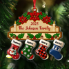 Custom Family Name Christmas Decor - Personalized Acrylic Ornament CH07 899494