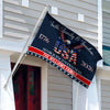 Custom Family Name Faith, Family & Freedom America 250 Years Patriotic Banner House Flag LM32 897717