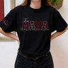 Custom Kids Names This Mama Wears Her Heart On Her Sleeve LM32 899859