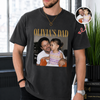 Custom Photo & Name Dad Comfort Shirt - Dad, Grandpa, Father's Day Gift HO82 902714