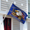 Custom Family Name 250th Anniversary United States Of America 1776-2026 Eagle House Flag HO82 902836