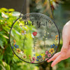 Personalised Birth Flower Sisters Besties From The Same Garden Stained Glass Suncatcher LM32 893943