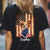 Personalized My Dog Loves America Back Shirt CH07 910538