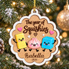 Custom Name The Year Of Squishy Hunting 2-Layer Wood Ornament, Personalized Christmas Keepsake HO82 903784