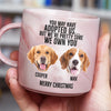 Custom Photo I'm Pretty Sure I Own You Personalized Marble Mug For Dog Lover LM32 895071