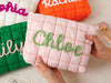 Personalized Name Quilted Nylon Makeup Bag- Gift For Mom, Girlfriend, Women, Bridesmaid Gift LM32 899545