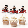Custom Photo Graduation Cupcake Topper Class of 2026 College High School Graduation Gift HO82 901404