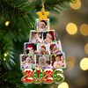 Custom Baby Photo With Christmas Tree Acrylic Ornament HO82 904150